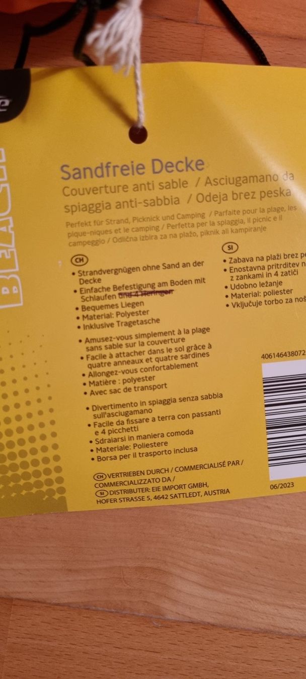 Coperte: Decke für Strand/Camping – Nuovo (secondo la descrizione) da egliswil venduto da Maggy6 2