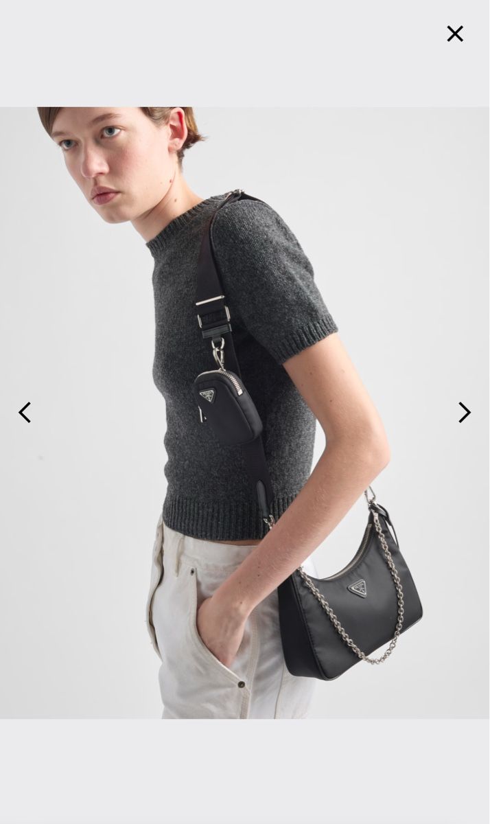 Prada Borse da donna: Prada Re-Nylon Handtasche schwarz Neu – Nuovo (secondo la descrizione) da Gümligen venduto da kleiderschrankbe6 9