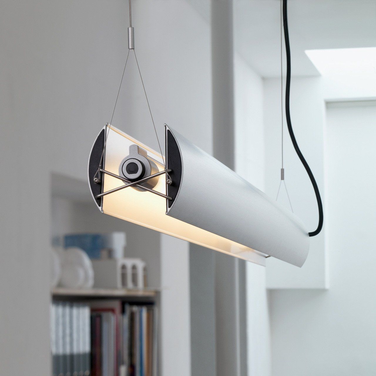 Belux Kronleuchter & Deckenlampen: Orginal updown Aluminium natur 160cm – Gebraucht aus Seewis Dorf von cardioking 2