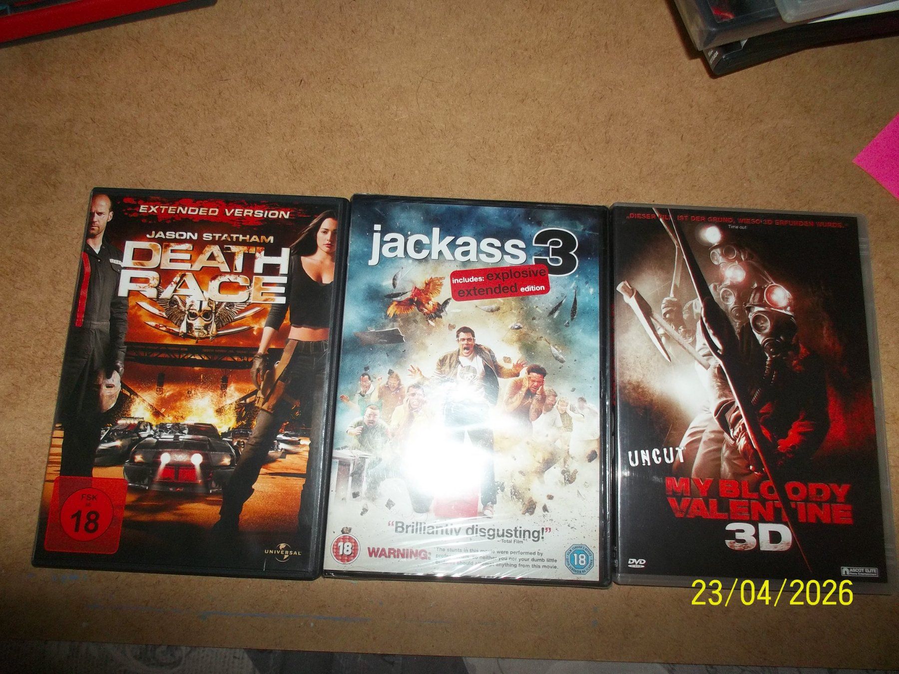 Tutti i DVDs: 3 DVDs ab 18 Jahren – Usato da Root venduto da annaa19