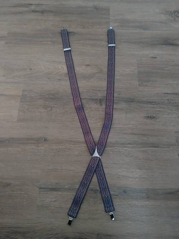 Sonstige Kleidung & Accessoires: Hosenträger Edelweiss-Motiv – Gebraucht aus Susten von Pingu6991