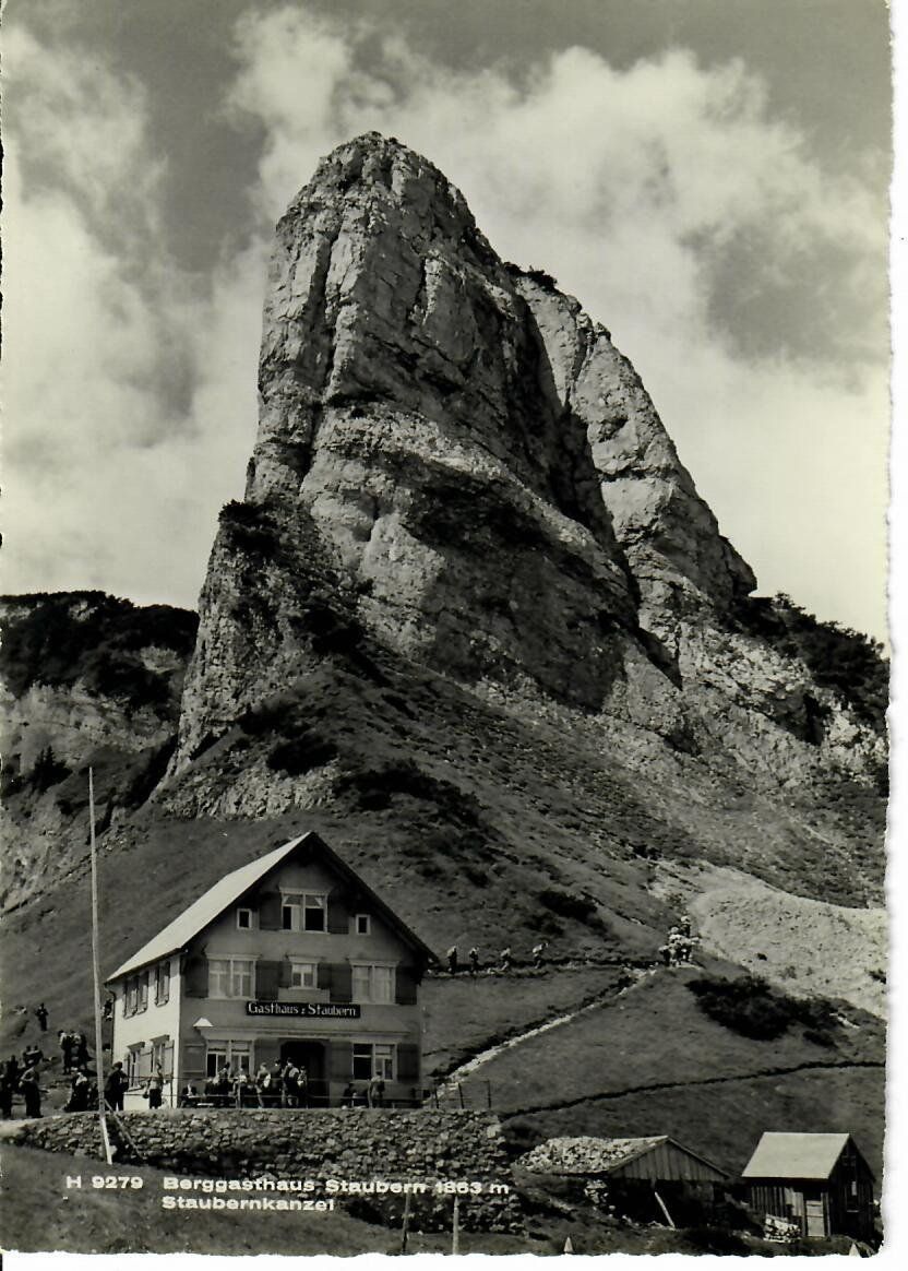 Cartoline postali: Berggasthaus Staubern Weissbad – Usato da Hochdorf venduto da Ziegel-16