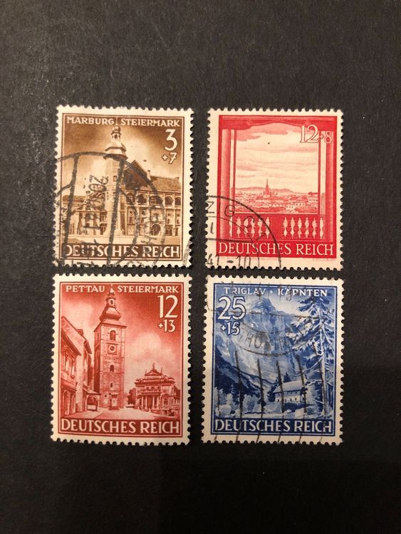 Briefmarke Deutsches Reich 750 (kompl. Ausg.) Mit Falz – 1940 Helgoland, Landschafts-Motiv Für Sammler