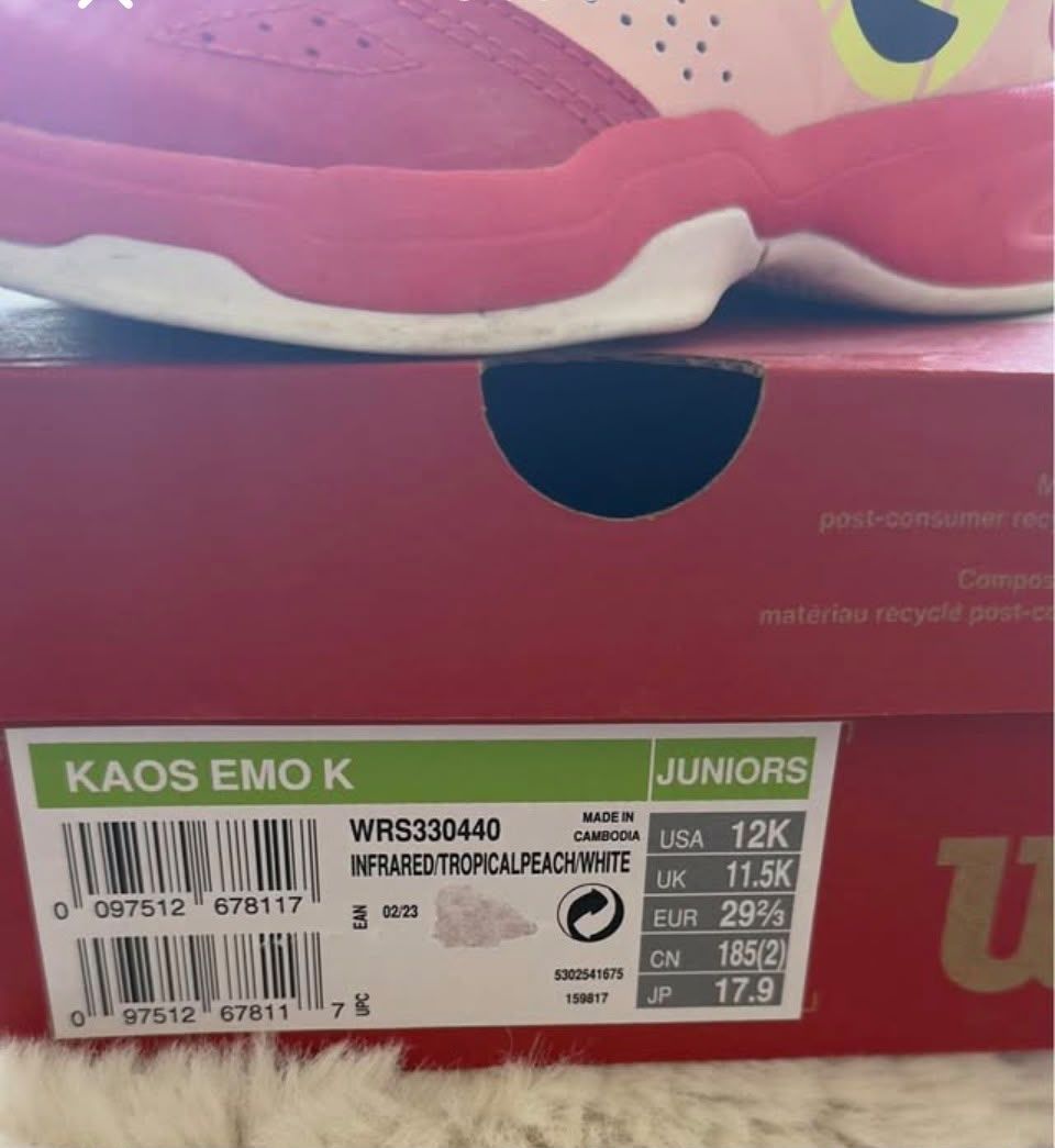 Wilson Scarpe per ragazze: Tennisschuhe Wilson 29 2/3 – Usato da Näfels venduto da sizpor 2