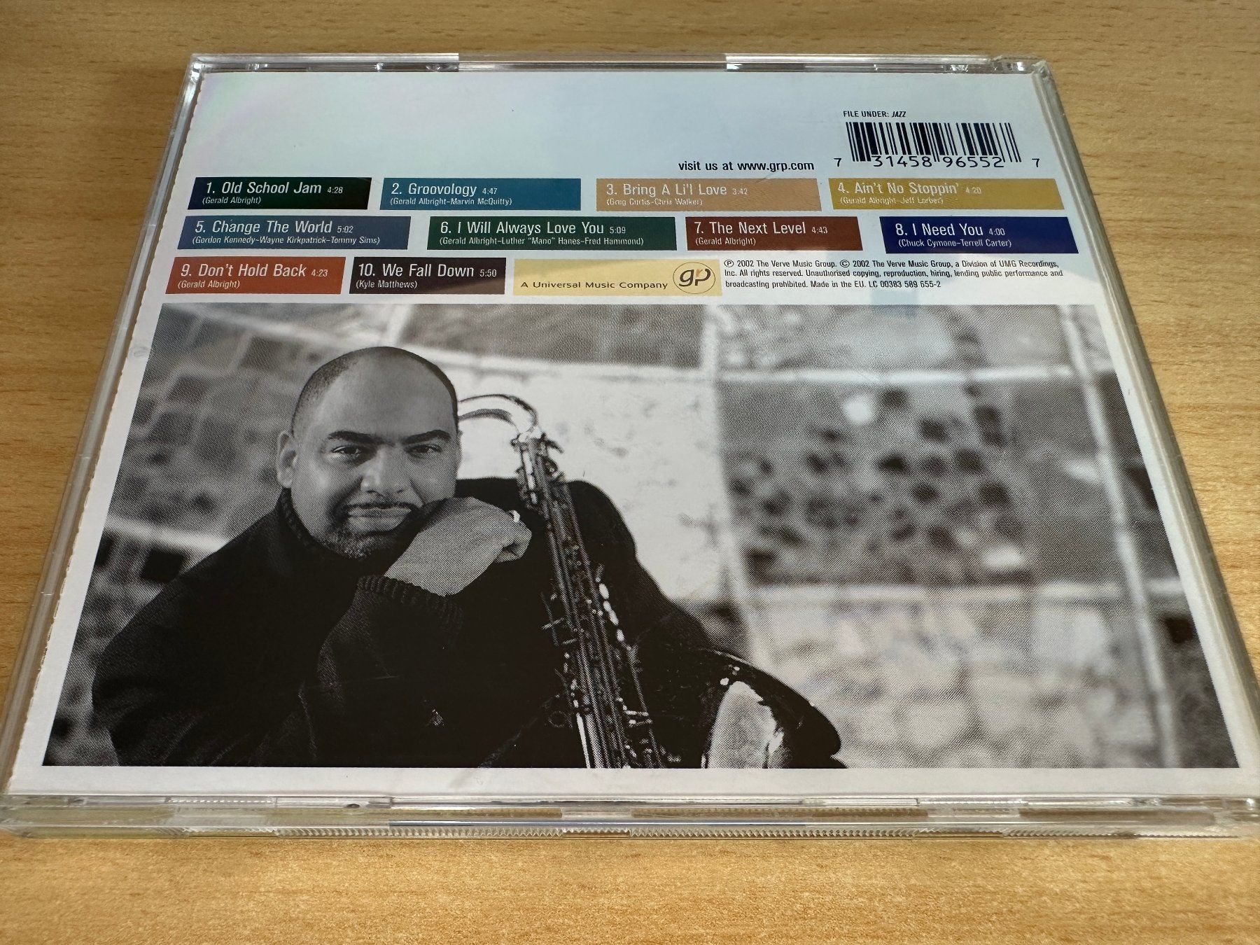 CD: Gerald Albright – Groovology – Usato da Rikon im Tösstal venduto da Alpenmutz 1
