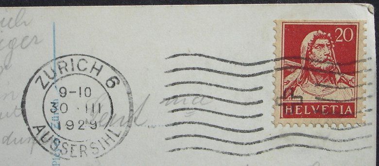 Cartoline postali: ZÜRICH Seegfrörni 1929 – Usato da Jona venduto da philajona 1