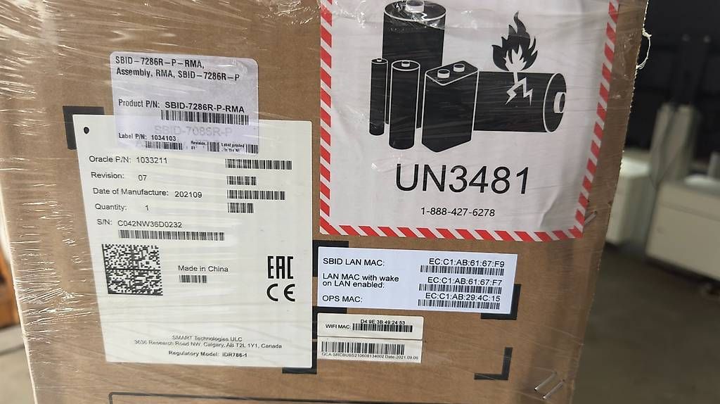 PCs: !!NEU!! Interaktives Smart Board SBID-7286R-P 86'' – Neu und originalverpackt aus Galmiz von El_Mandarino 2