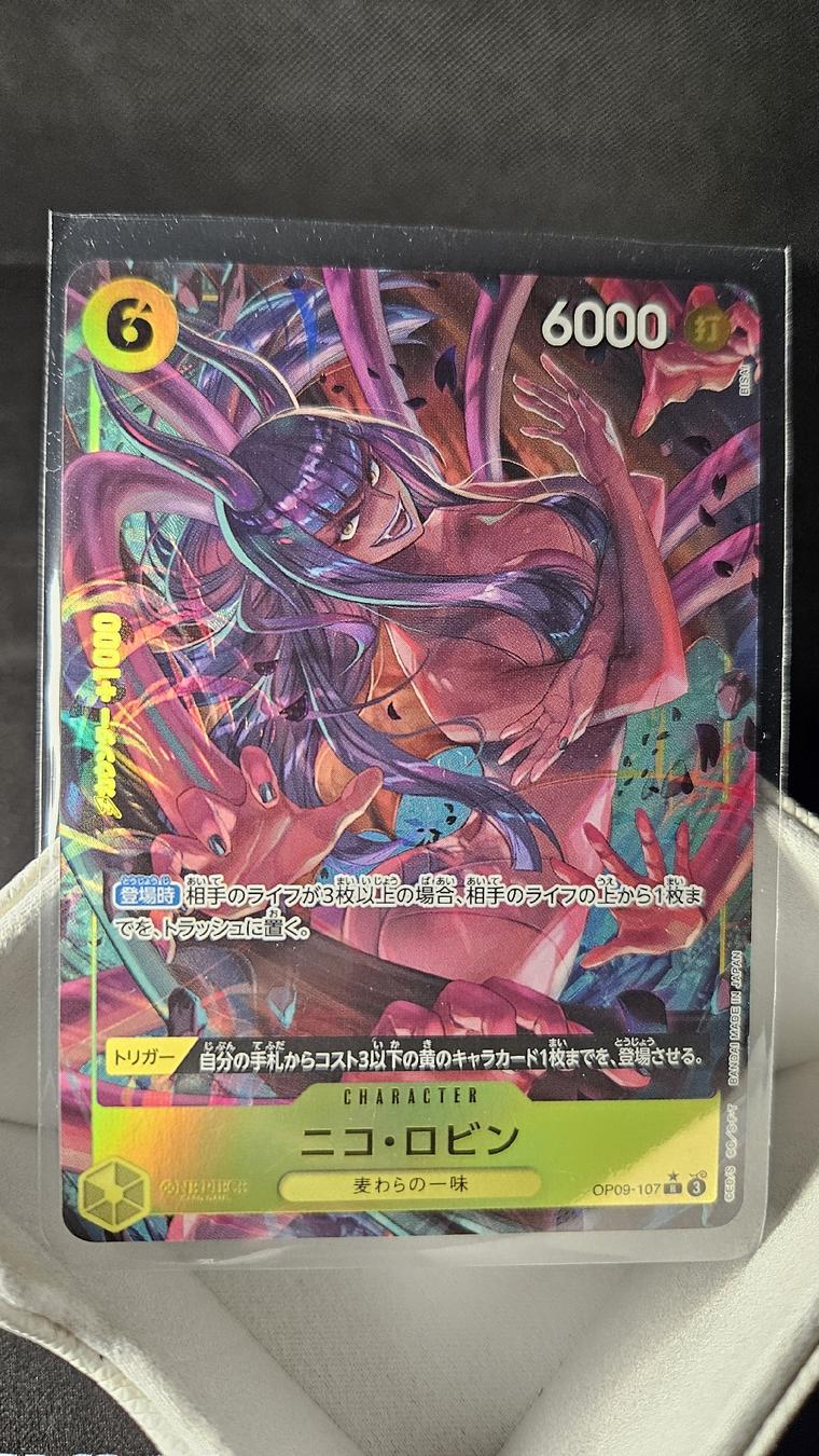One piece TCG Nico Robin (Parallel) – OP09-107 (Neu (gemäss ...