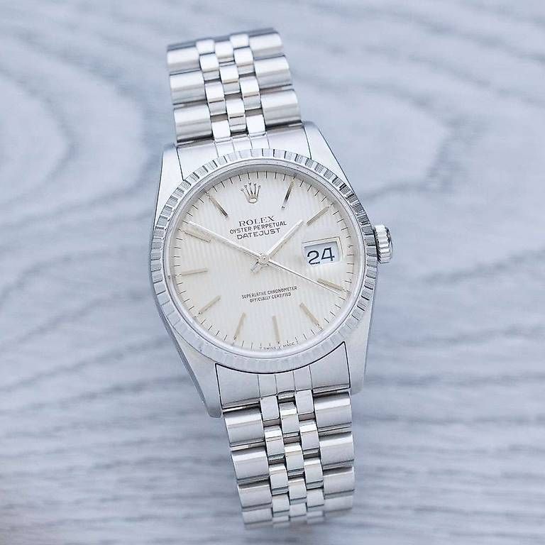 Uhren: Rolex Datejust, ref. 16220, circa 1990 – Gebraucht aus Lausanne von inf_dft9