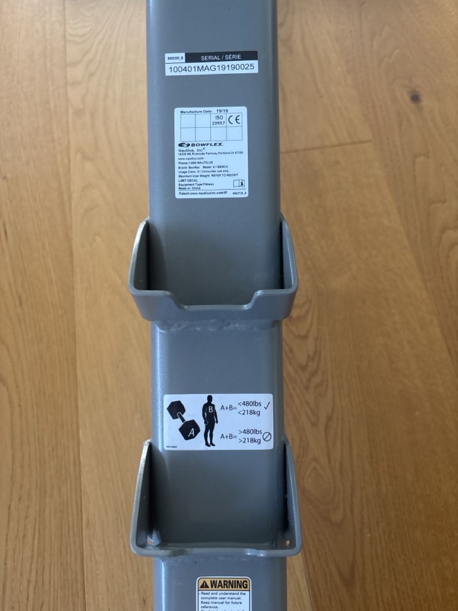 Bowflex Hometrainer: Bowflex Hantelbank 4.1 – Gebraucht aus Bad Ragaz von raeppl 2