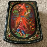 Original SCHATULLE aus Russland Handgemacht