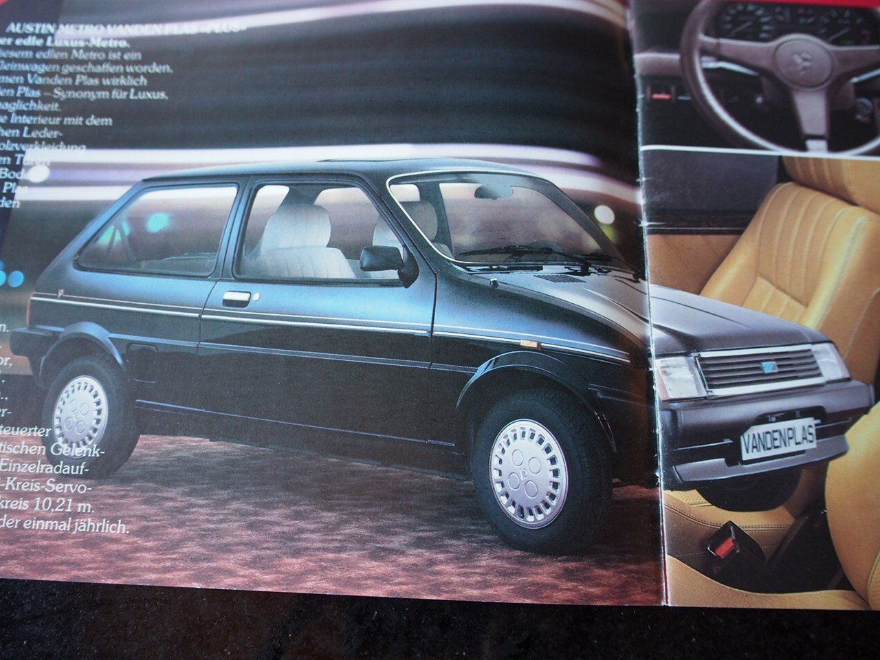 Rover Documenti: AUSTIN ROVER Prospekt 1984 – Usato da Zofingen venduto da sosalinos01 1