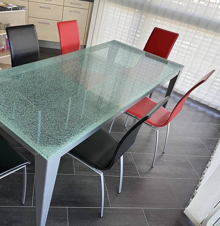 Sedie: Stühle Leder mit Metallgestell Esszimmer  – Usato da Port venduto da Predbull 1