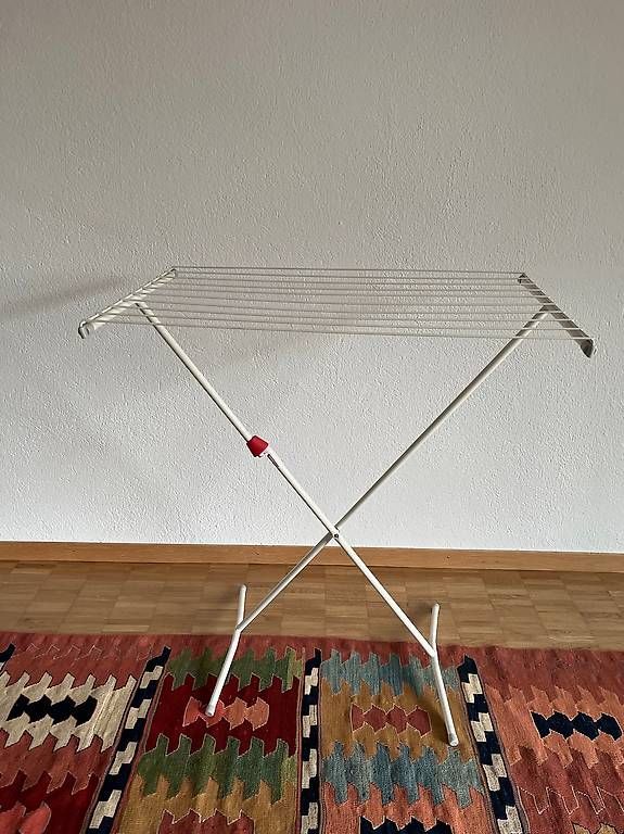 Wäscheständer: Klappbarer Wäscheständer  Weiss – Gebraucht aus Chur von mai_z79b 1