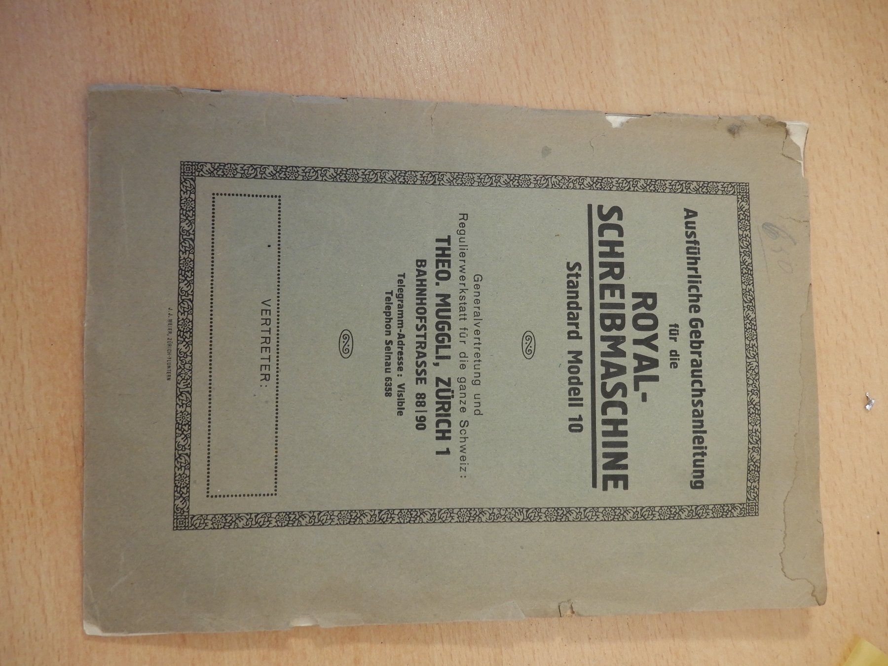 Macchine da scrivere: Schreibmaschine Royal No.10 – Difettoso da Trasadingen venduto da Traadinger 3