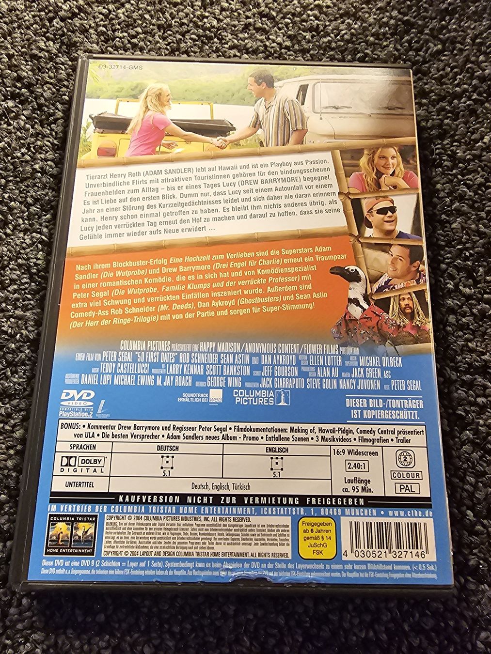Tutti i DVDs: 50 Erste Dates (208013) – Usato da Ruswil venduto da jan_bxl5 1