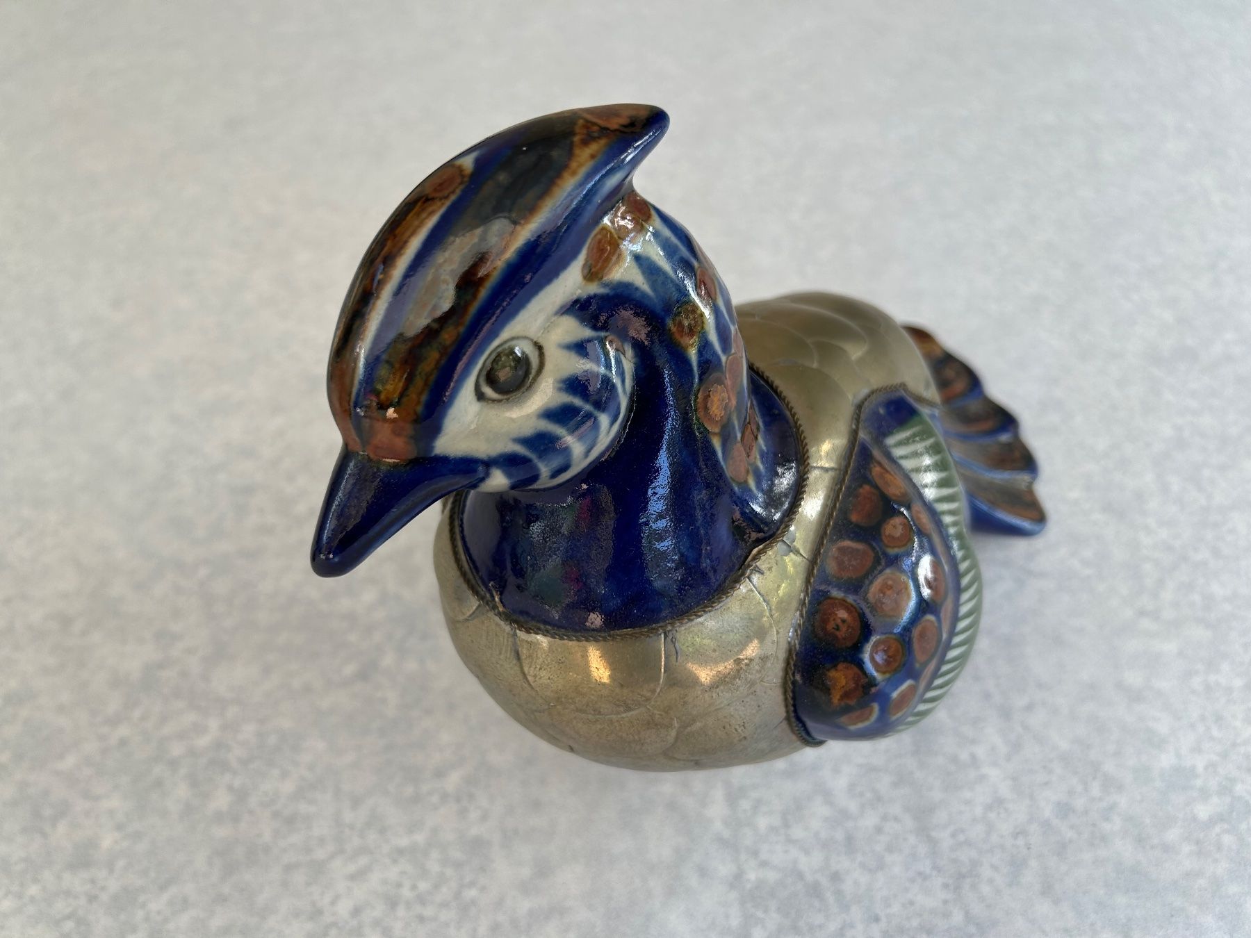 Statuette: Dekoratives Keramik Enten Set aus Korea – Usato da Etzelkofen venduto da Botti50 6