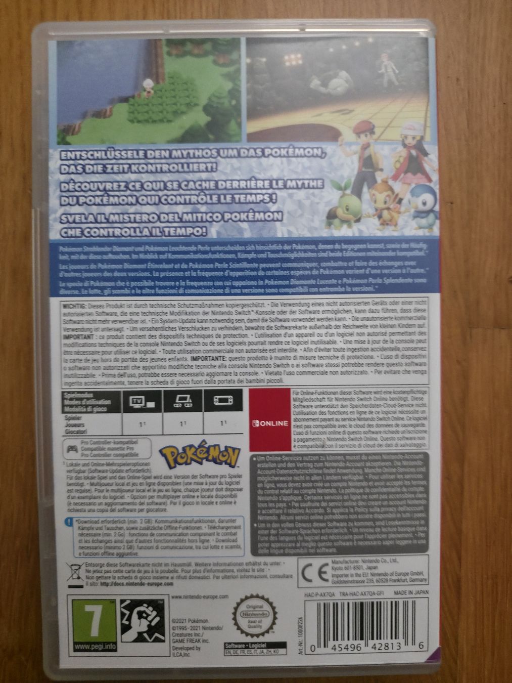 Pokémon Spiele: Pokemon Strahlender Diamant - Nintendo Switch  – Gebraucht aus Zürich von jabo22 1