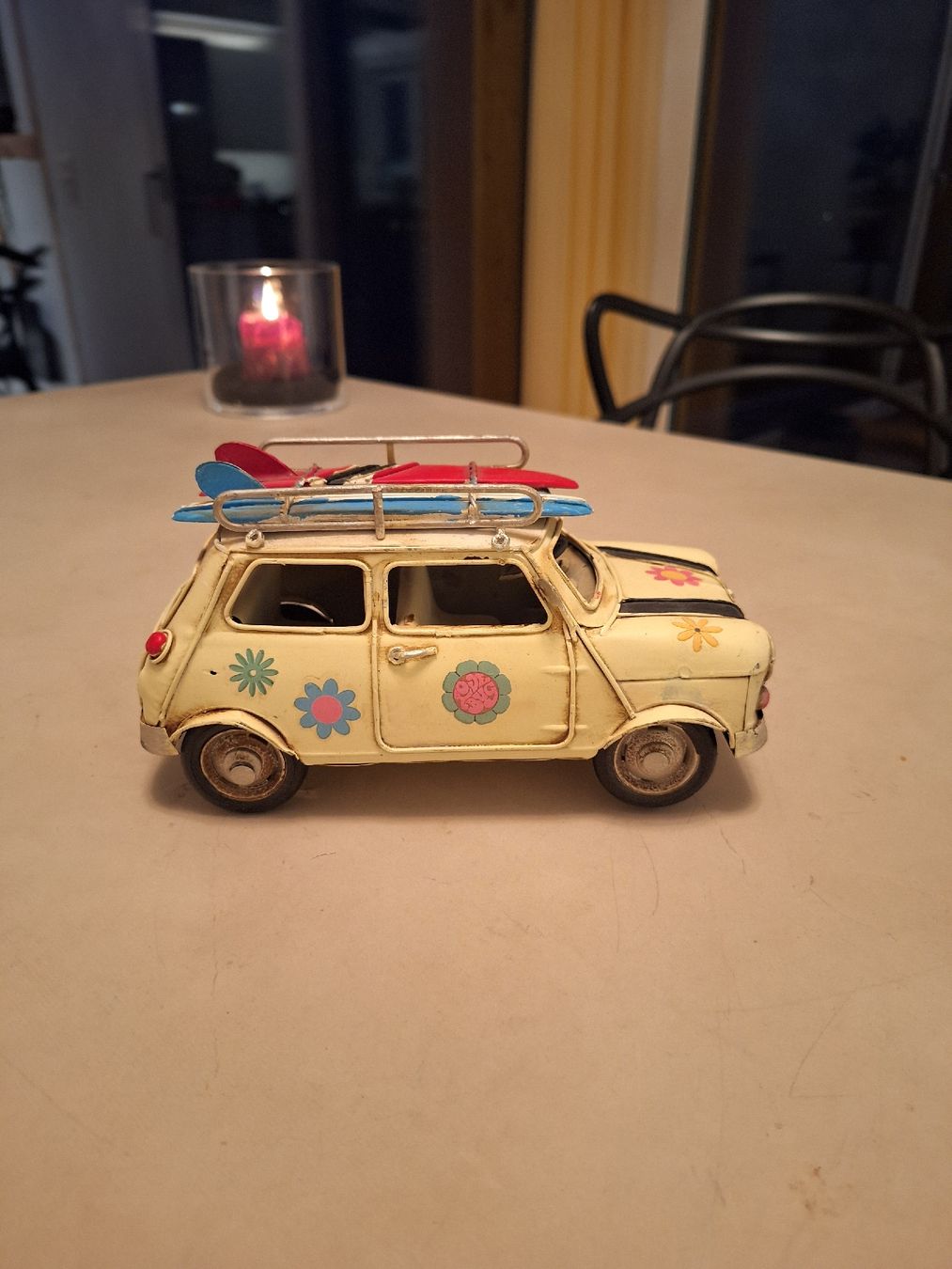 Tutte le decorazioni: Deko Surf / Hippie Auto aus Blech – Nuovo (secondo la descrizione) da Gersau venduto da biancaneve82