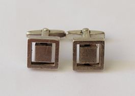 Franz Scheuerle Vintage Paar Manschettenknöpfe Silber 925