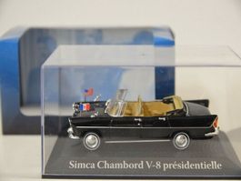 Simca Chambord V-8 1:43 Présidentielle Atlas  2