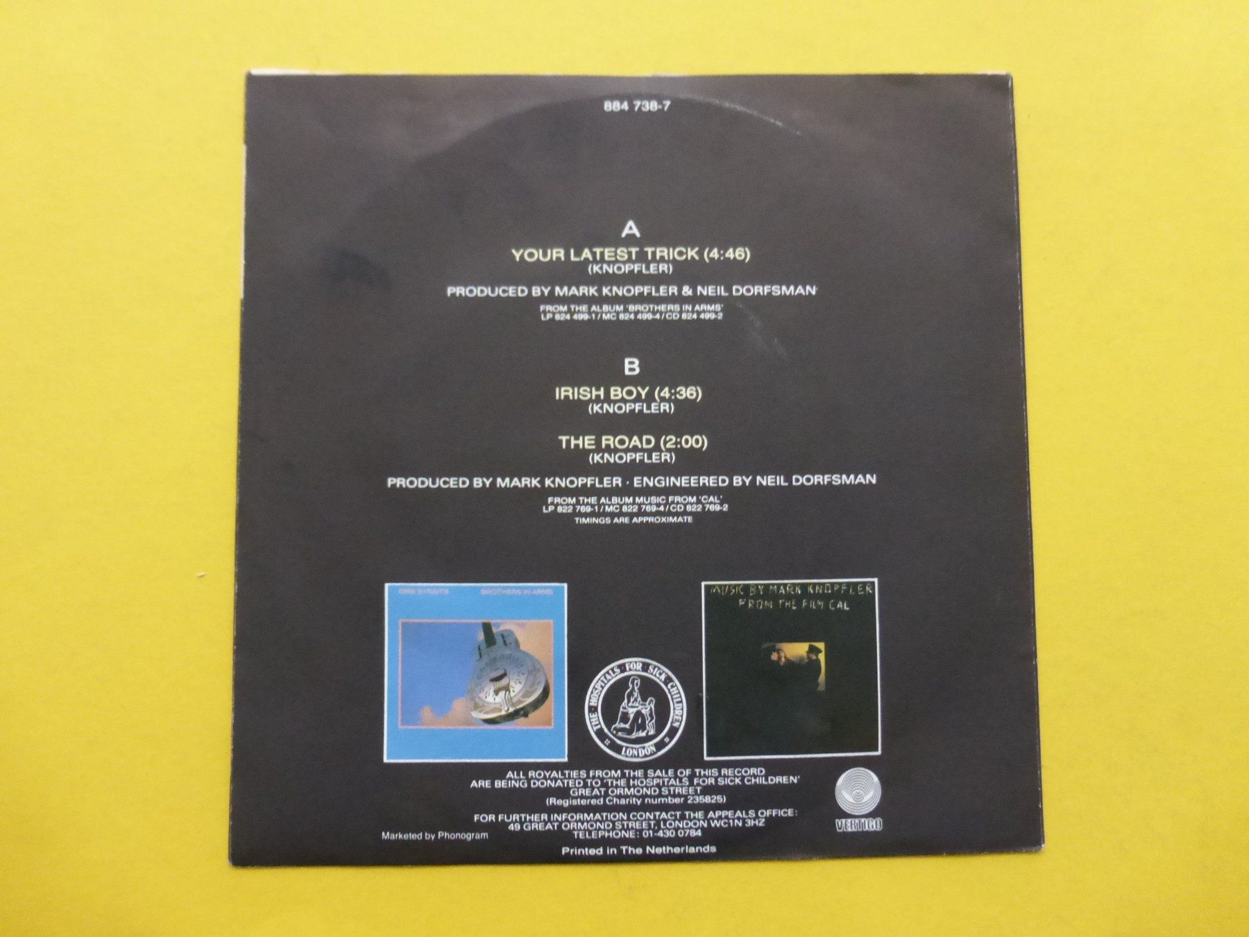 Vinyles: Dire Straits – Your Latest Trick – D'occasion à Zürich par Swiss57 1