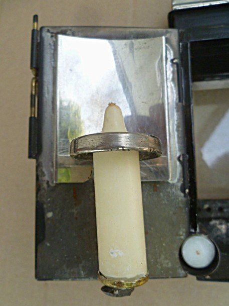 Lampen: Kerzenlaterne CH Militär, J. Lerch – Gebraucht aus Effretikon von Heimstudio 8