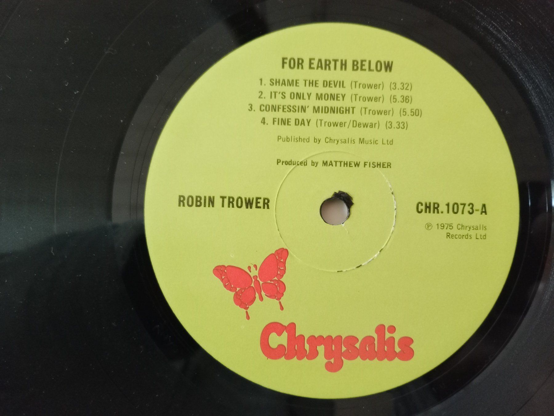 Dischi in vinile: Robin Trower - For Earth Below - Vinyl, Schallplatte – Usato da Waldenburg venduto da STICKER_KING 4