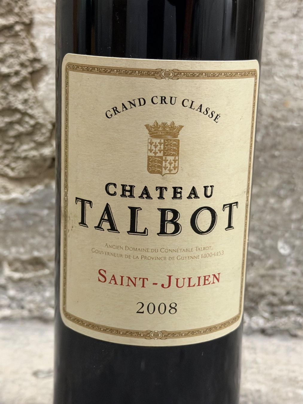 Vino: Château Talbot 2008 Saint-Julien – Nuovo (secondo la descrizione) da La Tour-de-Peilz venduto da avediscipule 1