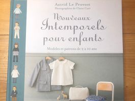 Livre de patrons de couture habits d'enfants A. Le Provost