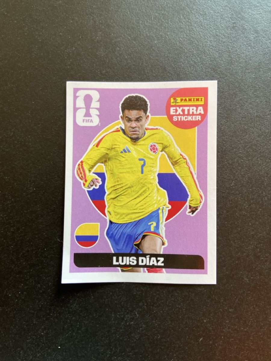 Panini Carte collezionabili: Panini Sticker Louis Díaz extra Sticker – Nuovo (secondo la descrizione) da Lengnau AG venduto da sandythelion