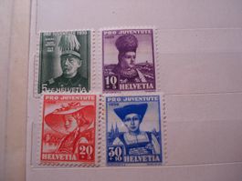 Satz Pro Juventute 1939 *