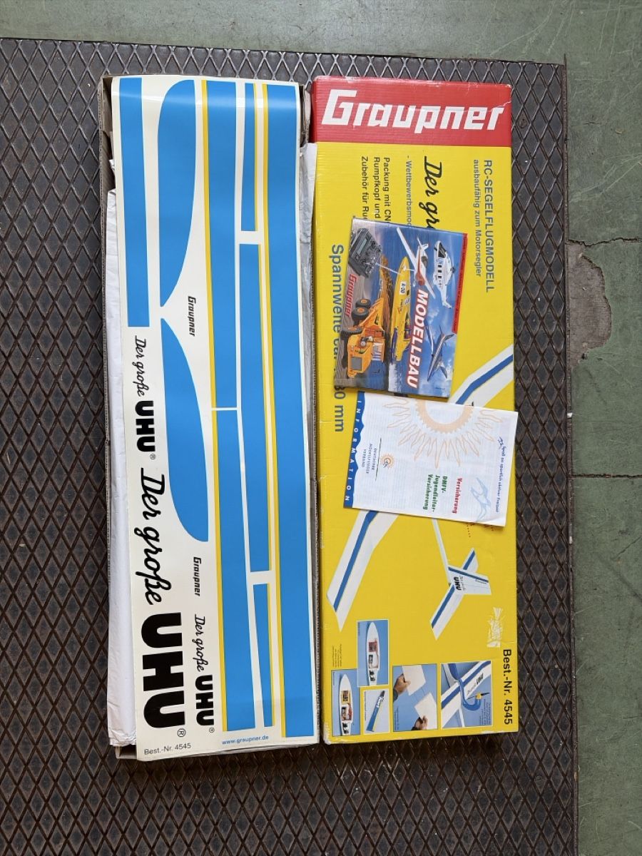 Kit di modellismo & Modellini statici: Graupner RC  Der grosse UHU – Usato da Wängi venduto da Tesimo 1
