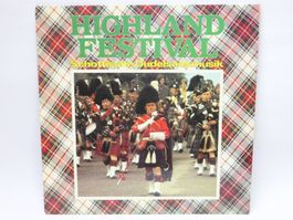 Vinyl LP Highland Festival Schottische Dudelsackmusik