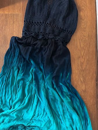 Blue beach dress