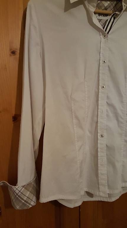Camicette: BASLER Langarmhemd weiss, Gr. 40 – Nuovo (secondo la descrizione) da Basel venduto da kri_wd99 1