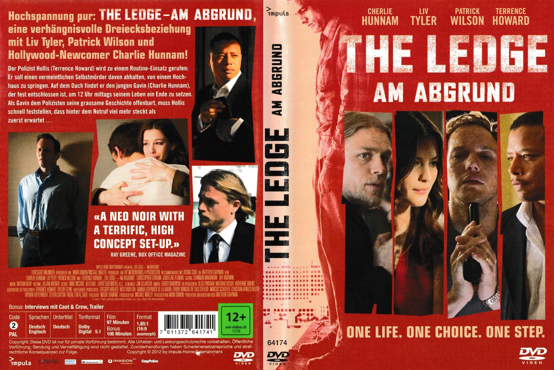Tutti i DVDs: DVD - The Ledge - Am Abgrund – Usato da Langnau am Albis venduto da MediaRescuerKeLoX
