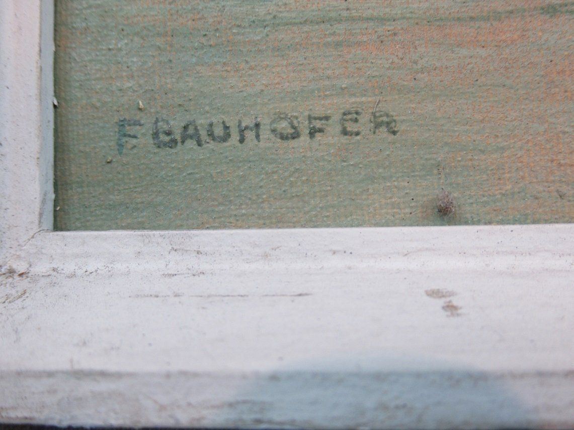 Gemälde: Gemälde von Paris F. Bauhofer – Gebraucht aus Flums von Flumsantik 2