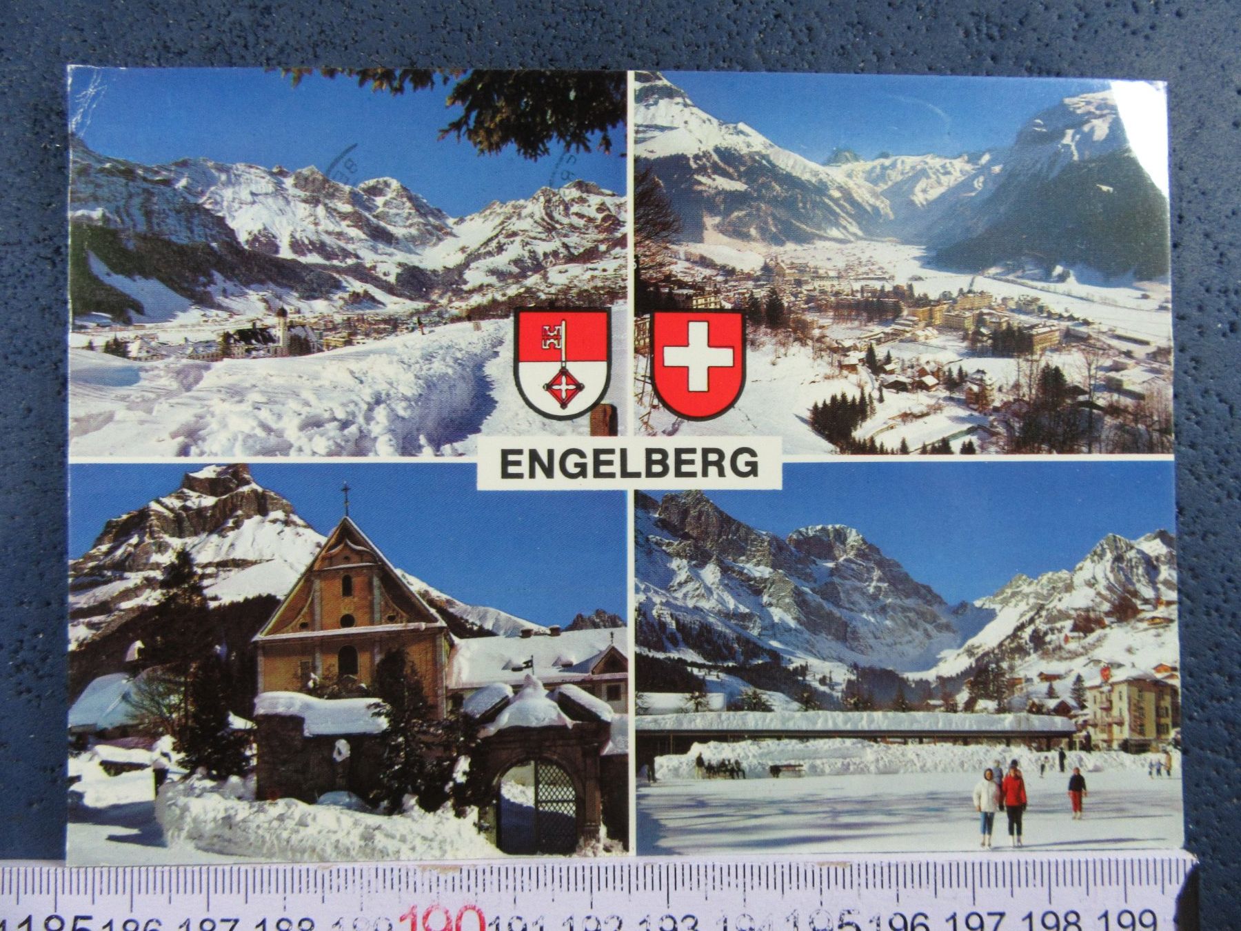 Ansichtskarten: ENGELBERG SCHNEE AK ONW – Gebraucht aus Ettingen von Hausi4711