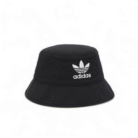 black unisex Adidas bucket hat