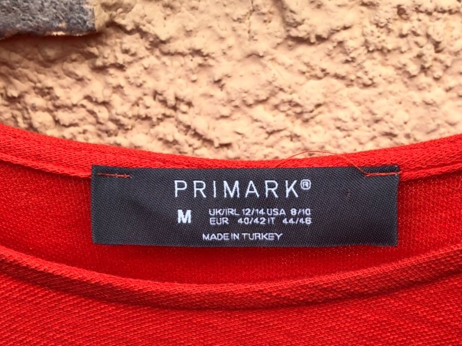 Primark Vestiti: Kleid Primark orange – Usato da Wädenswil venduto da Pixie_ 3