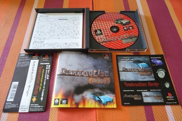 Sony Giochi: Destruction Derby - japanisch – Usato da Steinach venduto da Gamecet 3