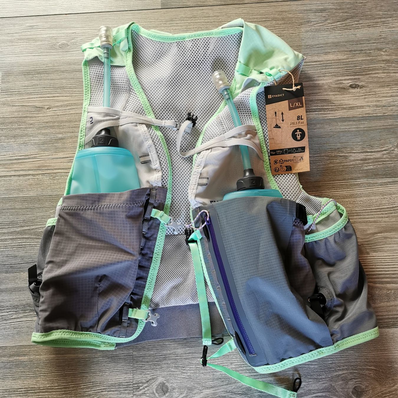Decathlon Zaini: Sac de trail Evadict – Nuovo (secondo la descrizione) da Les Verrières venduto da Bordon