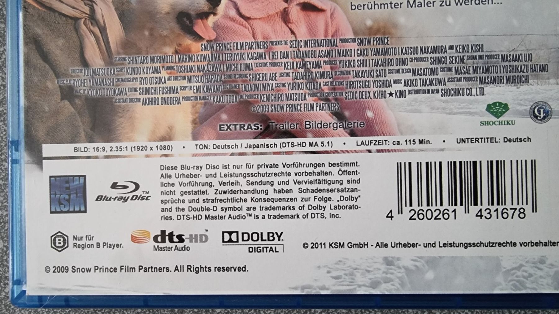 Tous les DVDs: Blu Ray Der Schnee Prinz – D'occasion à Oetwil am See par fineli2 1