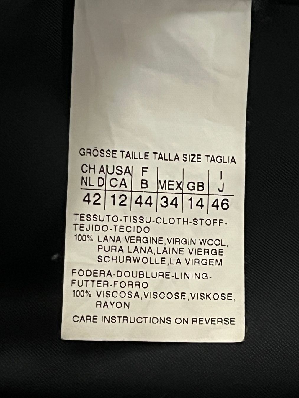 Max Mara Cappotti: Max Mara Damen Wollmantel Anthrazit – Usato da Winterthur venduto da Kikoroto 5