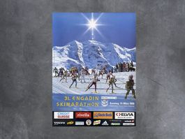 Plakat Engadin Skimarathon, 1999