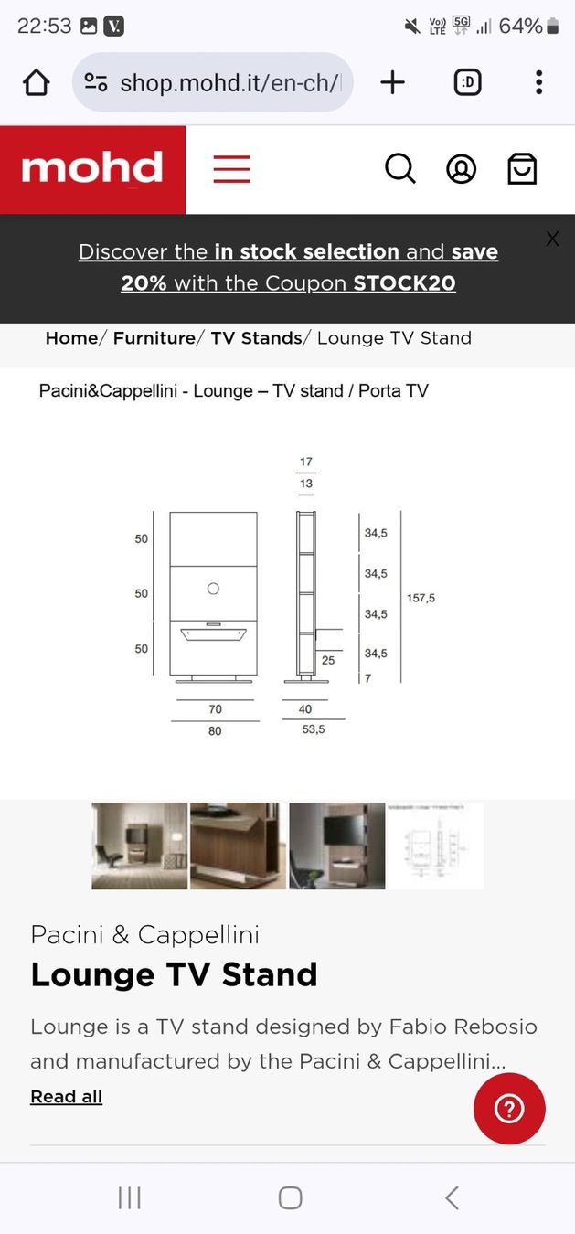 Mobili TV: TV Stand von Pacini & Cappellini – Usato da Siebnen venduto da TomLauVau 9