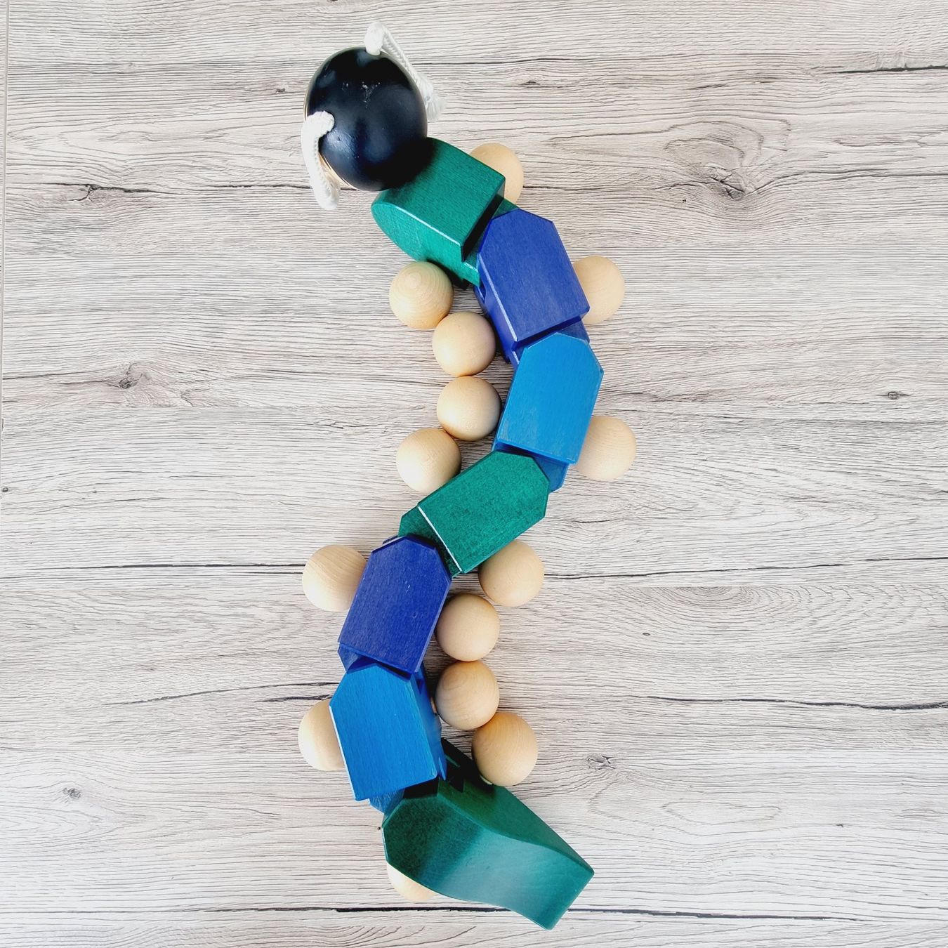 Spielzeuge: Chenille en bois Weizenkorn – Gebraucht aus Grandson von Nouvelle-ere 6