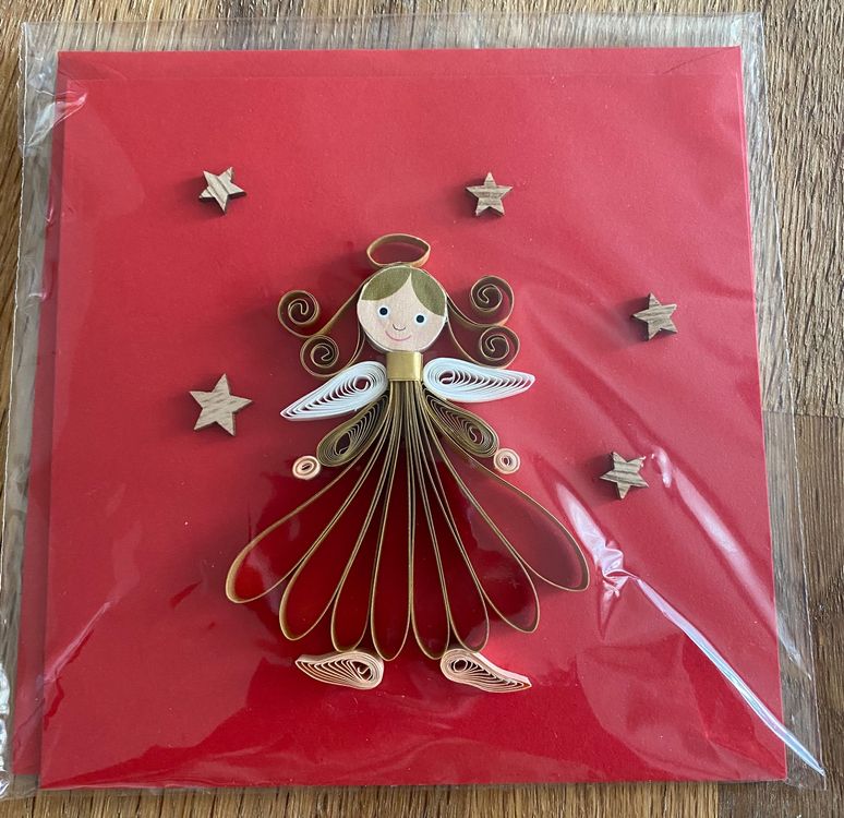 3D Pop-Up Holly Cross Karte – Handgemacht, Mit Goldenem Kreuz & Fisch – Für Taufe, Beileid, Kommunion (12,7 X 17,8 Cm)
