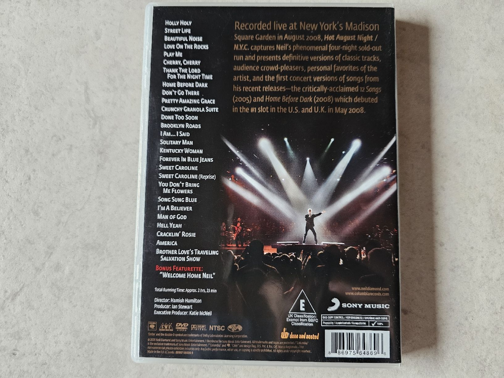 Alle DVDs: Neil Diamond  - Hot August Night  / LIVE From Madison Square – Gebraucht aus Schneisingen von backstore24 1